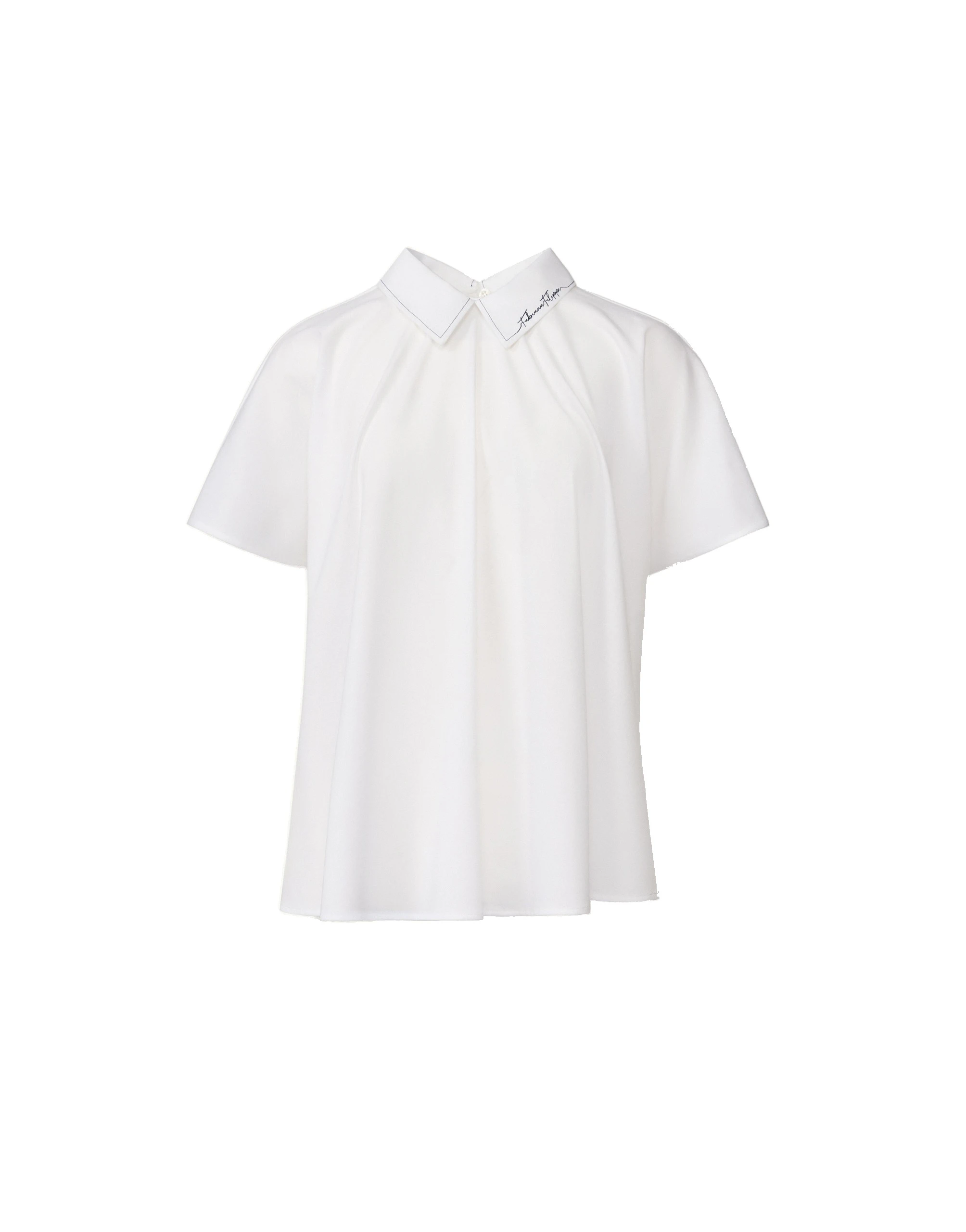 Fabiana-Filippi-Cotton-Jersey-Top-in-Optical-White Fabiana Filippi Cotton Jersey Top in Optical White