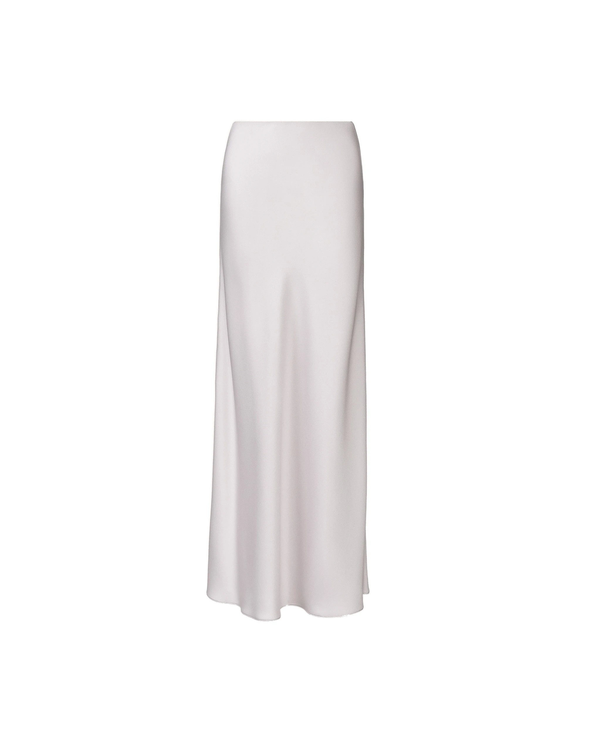 Fabiana-Filippi-Glossy-Enver-Satin-Skirt-in-Stone Fabiana Filippi Glossy Enver Satin Skirt in Stone