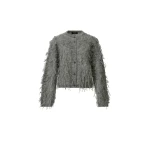 Fabiana Filippi Mohair Cardigan in Charcoal