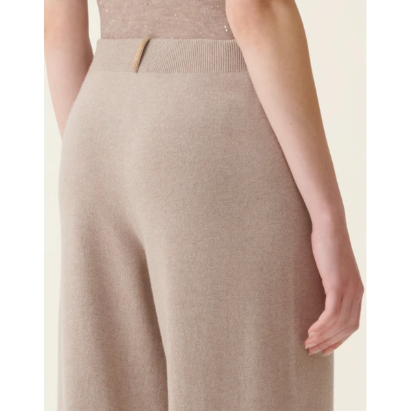 Fabiana Filippi Platinum Jogging Trousers in Mocha