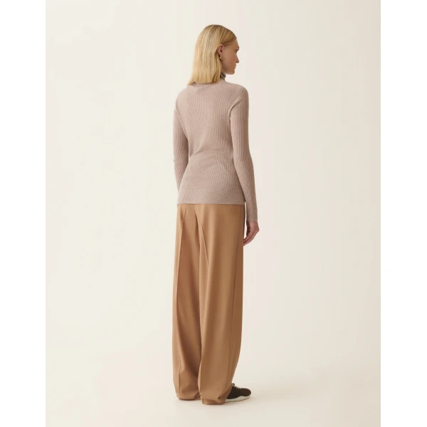 Fabiana Filippi Platinum Sweater in Mocha
