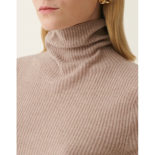 Fabiana Filippi Platinum Sweater in Mocha