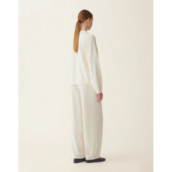 Fabiana Filippi Platinum Sweater in Raffia