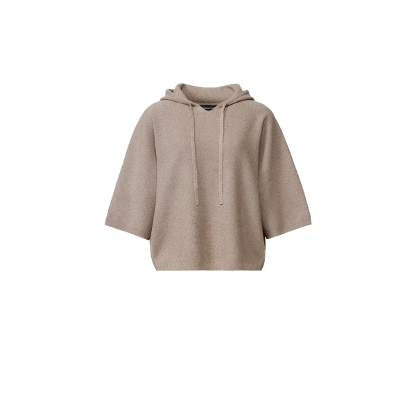 Platinum Sweater with Lurex in Mocha