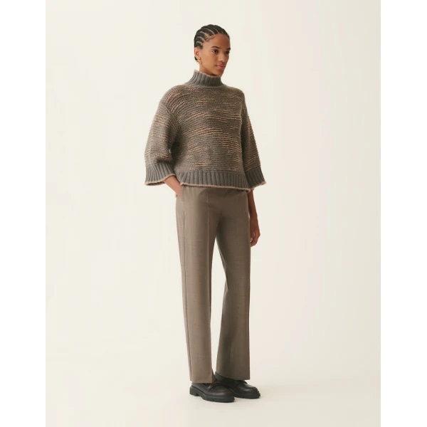 Fabiana Filippi Sequin Sweater in Falcon