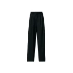 Fabiana Filippi Triple-Pleat Sequin Fabric Trousers in Black