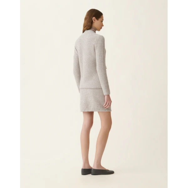 Fabiana Filippi Tweed Jacket in Granite