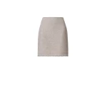 Fabiana Filippi Tweed Miniskirt in Granite