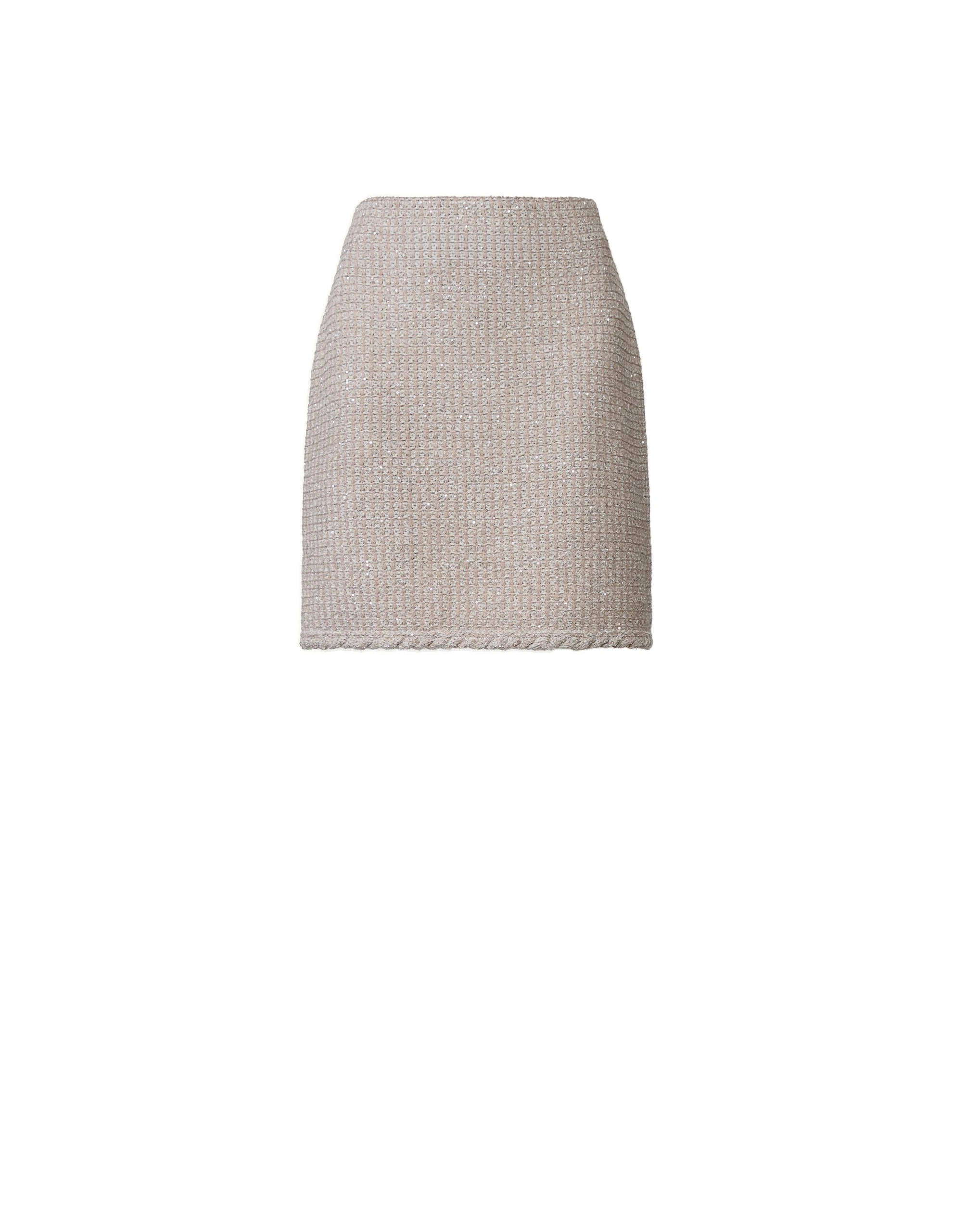 Fabiana-Filippi-Tweed-Miniskirt-in-Granite Fabiana Filippi Tweed Miniskirt in Granite