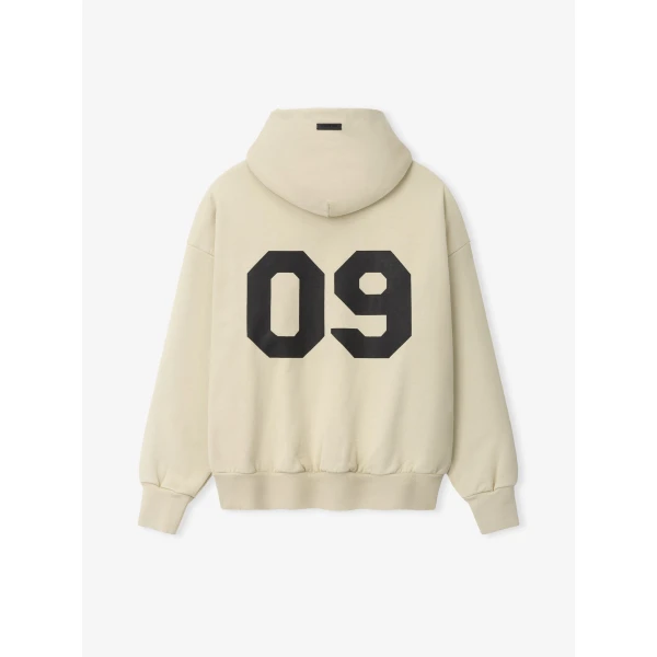 Fear of God 09 Classic Hoodie in Dirty Ivory | Sweatshirts | Luxury Shoes 