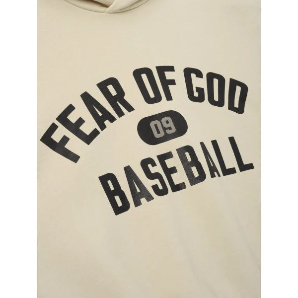 Fear of God 09 Classic Hoodie in Dirty Ivory | Sweatshirts | Luxury Shoes 