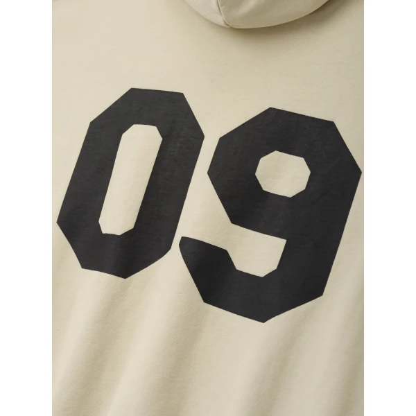 Fear of God 09 Classic Hoodie in Dirty Ivory | Sweatshirts | Luxury Shoes 