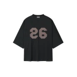 Fear of God 26 Tee in Black | Luxury Shoes 