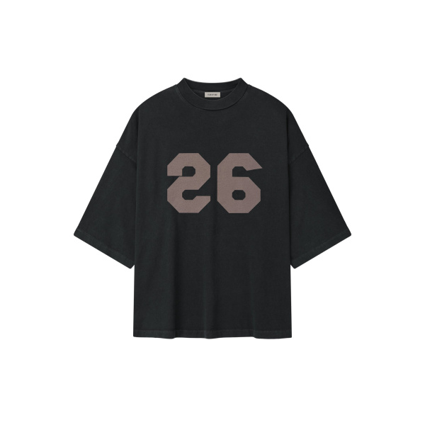 Fear of God 26 Tee in Black | Luxury Shoes 