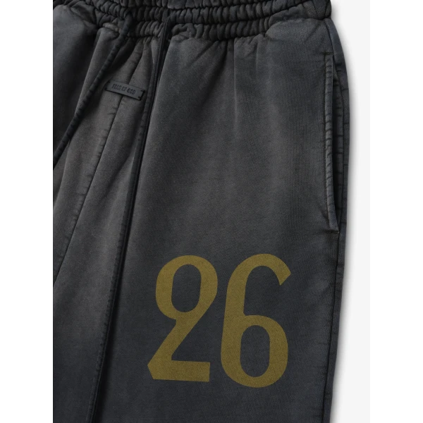 Fear of God 26 Wide Leg Sweatpant in Off Black | Pants | Luxury Shoes 