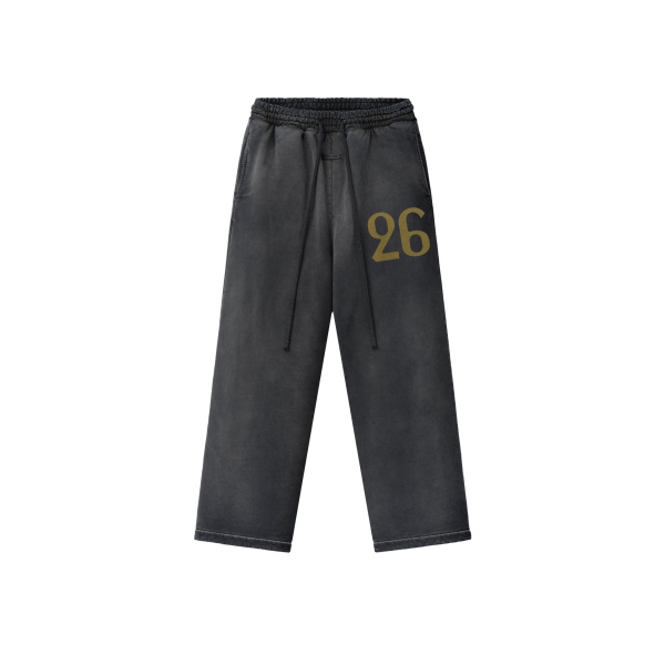 Fear of God 26 Wide Leg Sweatpant in Off Black | Luxury Shoes 