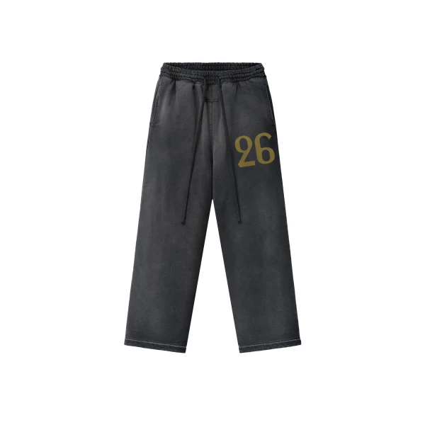 Fear of God 26 Wide Leg Sweatpant in Off Black | Luxury Shoes 
