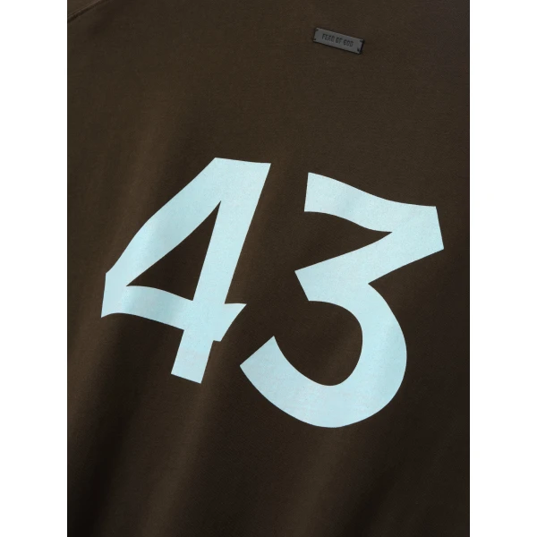 Fear of God 43 Cut Sleeve Sweatshirt in Dark Brown | Sweatshirts | Luxury Shoes 