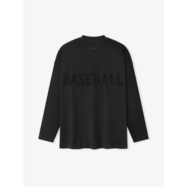 Fear of God 9 Long Sleeve Tee in Black | T-shirts & vests | Luxury Shoes 