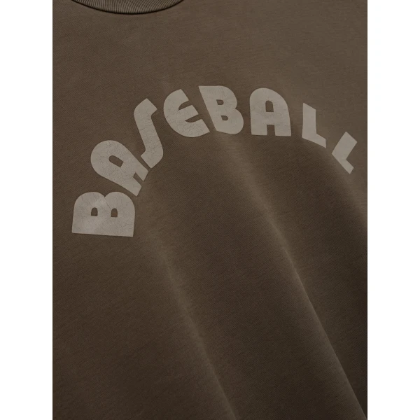 Fear of God Baseball Classic Half Raglan Sweatshirt in Faded Brown | Sweatshirts | Luxury Shoes 