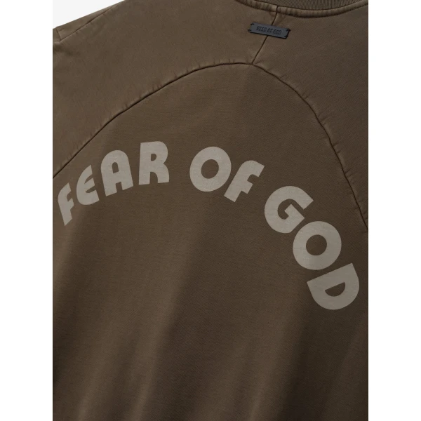 Fear of God Baseball Classic Half Raglan Sweatshirt in Faded Brown | Sweatshirts | Luxury Shoes 
