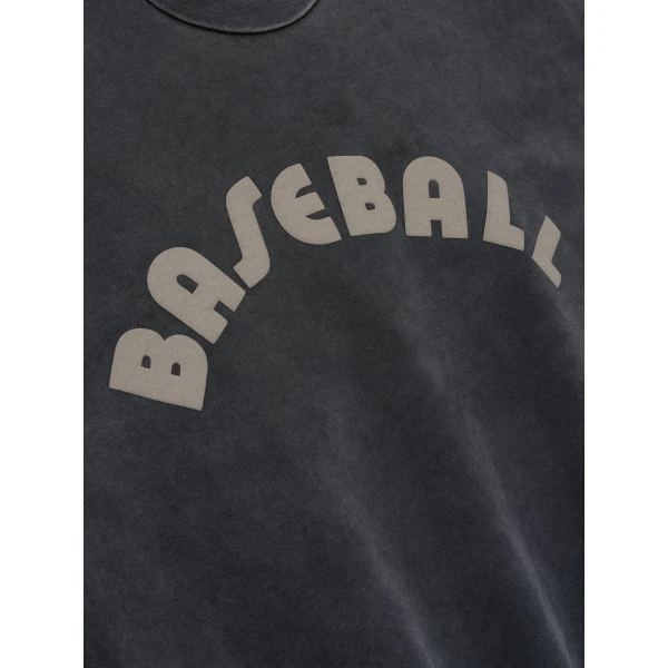 Fear of God Baseball Classic Half Raglan Sweatshirt in Off Black | Sweatshirts | Luxury Shoes 