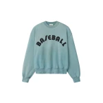 Fear of God Baseball Classic Half Raglan Sweatshirt in Sky | Luxury Shoes 