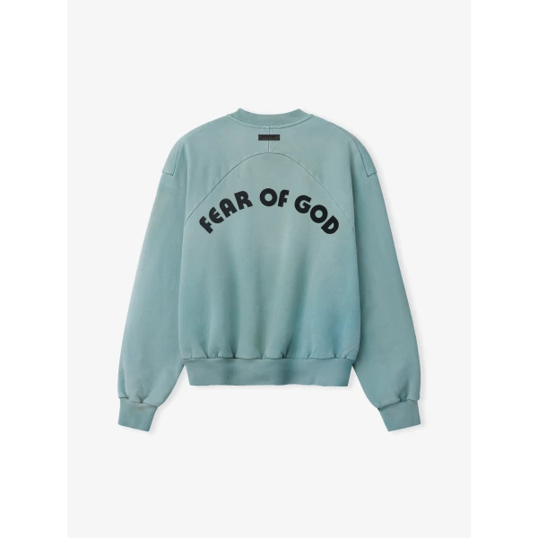 Fear of God Baseball Classic Half Raglan Sweatshirt in Sky | Sweatshirts | Luxury Shoes 