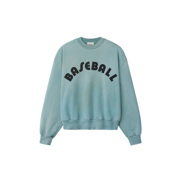 Fear of God Baseball Classic Half Raglan Sweatshirt in Sky | Luxury Shoes 