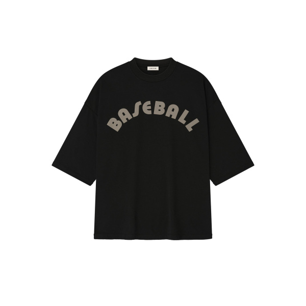 Fear of God Baseball Tee in Black | Luxury Shoes 
