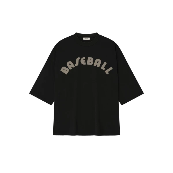 Fear of God Baseball Tee in Black | Luxury Shoes 