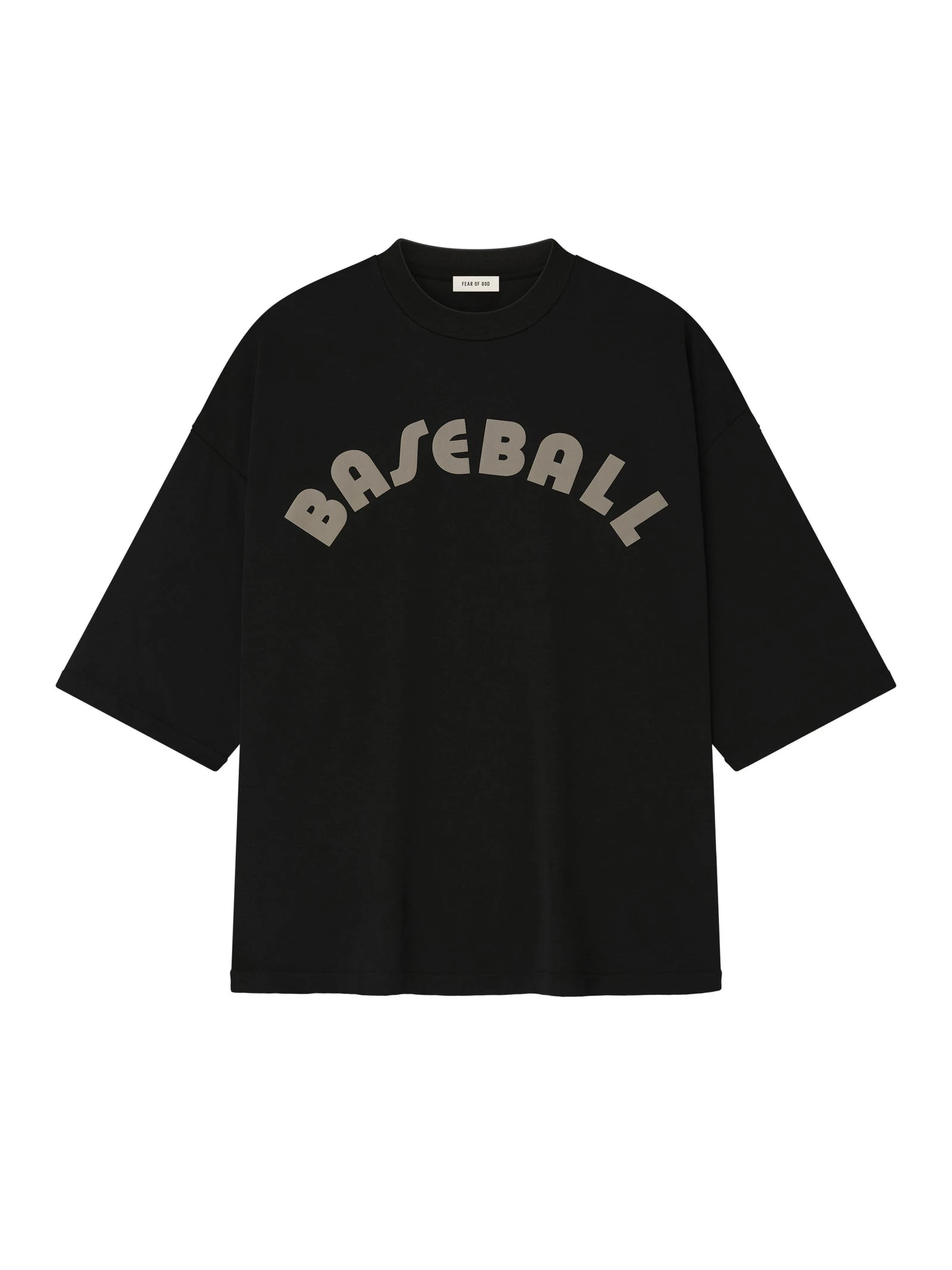 Fear of God Baseball Tee in Black Fear of God Baseball Tee in Black | Luxury Shoes