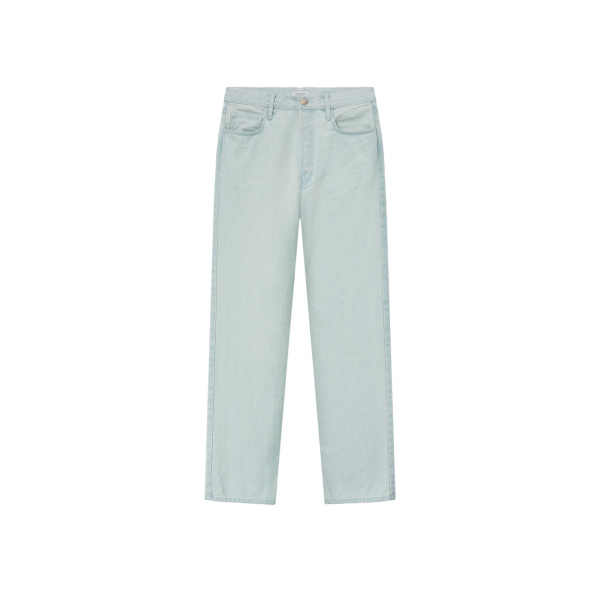 Fear of God Bleach Washed Denim Straight 5 Pocket in Bleach Wash | Luxury Shoes 
