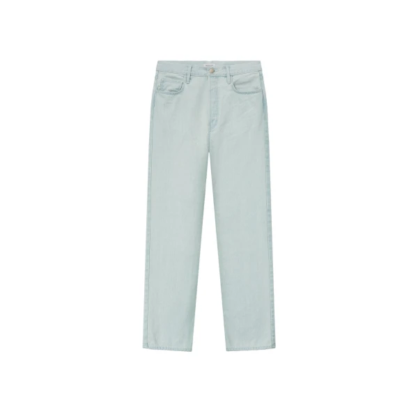 Fear of God Bleach Washed Denim Straight 5 Pocket in Bleach Wash | Luxury Shoes 