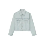 Fear of God Bleached Denim Classic Trucker Jacket in Bleach Wash Fear of God Bleached Denim Classic Trucker Jacket in Bleach Wash | Luxury Shoes