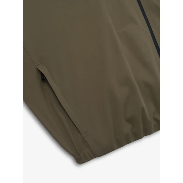 Fear of God Bonded Nylon Tech Track Jacket in Forest | Men Jackets | Luxury Shoes 