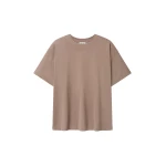 Fear of God Clean Neck Short Sleeve Tee in Dune Pearl Fear of God Clean Neck Short Sleeve Tee in Dune Pearl | Luxury Shoes