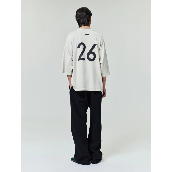 Fear of God Cotton Rayon 26 Short Sleeve Tee in Dirty Ivory | T-shirts & vests | Luxury Shoes 