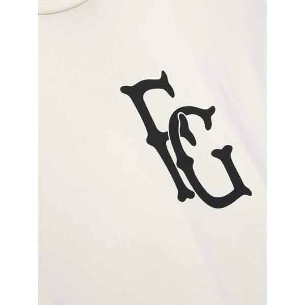 Fear of God Cotton Rayon 26 Short Sleeve Tee in Dirty Ivory | T-shirts & vests | Luxury Shoes 