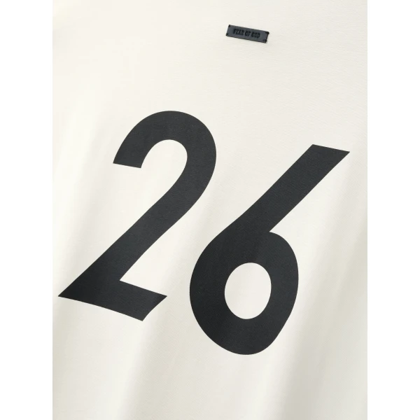 Fear of God Cotton Rayon 26 Short Sleeve Tee in Dirty Ivory | T-shirts & vests | Luxury Shoes 