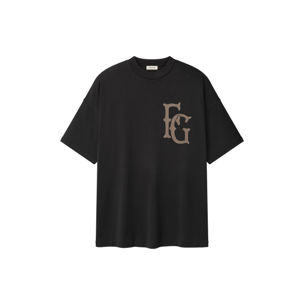 Fear of God Cotton Rayon 43 Tee in Black | Luxury Shoes 