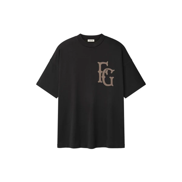 Fear of God Cotton Rayon 43 Tee in Black | Luxury Shoes 
