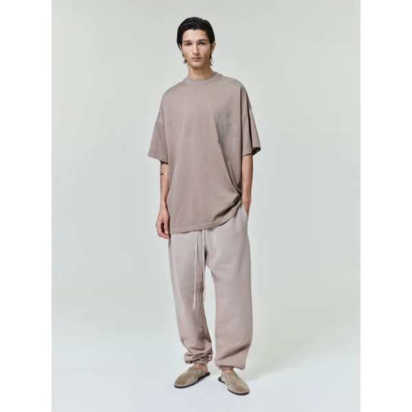Fear of God Cotton Rayon 43 Tee in Dune Pearl | T-shirts & vests | Luxury Shoes 