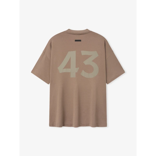 Fear of God Cotton Rayon 43 Tee in Dune Pearl | T-shirts & vests | Luxury Shoes 