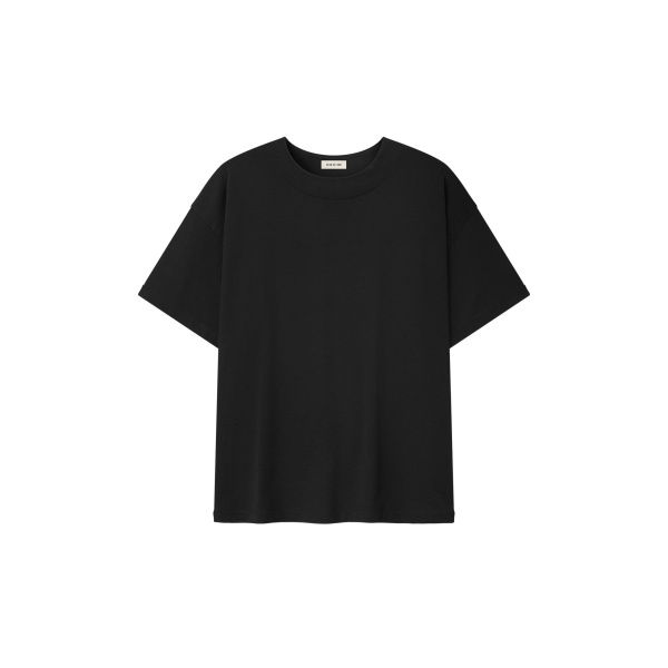 Fear of God Cotton Rayon Tee in Black | Luxury Shoes 