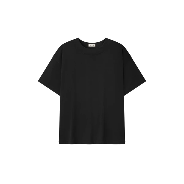 Fear of God Cotton Rayon Tee in Black | Luxury Shoes 