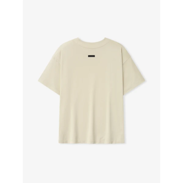 Fear of God Cotton Rayon Tee in Dirty Ivory | T-shirts & vests | Luxury Shoes 