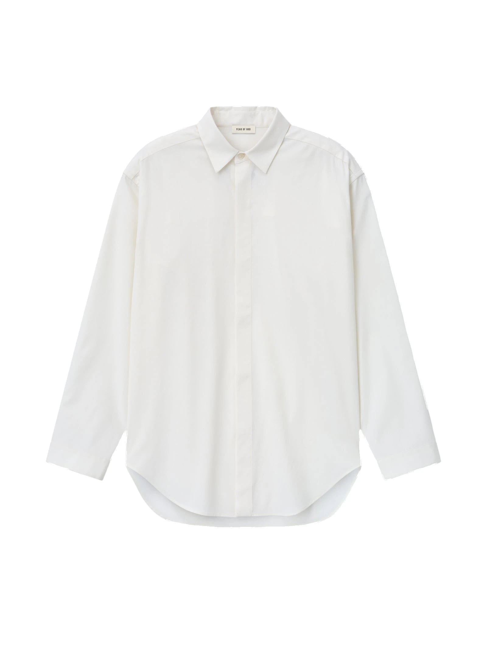 Fear of God Cotton Wool Oxford Classic Shirt in White Fear of God Cotton Wool Oxford Classic Shirt in White | Luxury Shoes