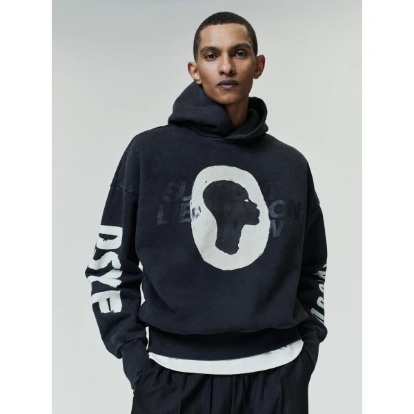 Fear of God DSYF Hoodie in Black | Sweatshirts | Luxury Shoes 