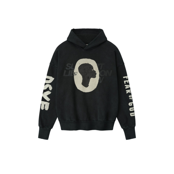 Fear of God DSYF Hoodie in Black | Luxury Shoes 